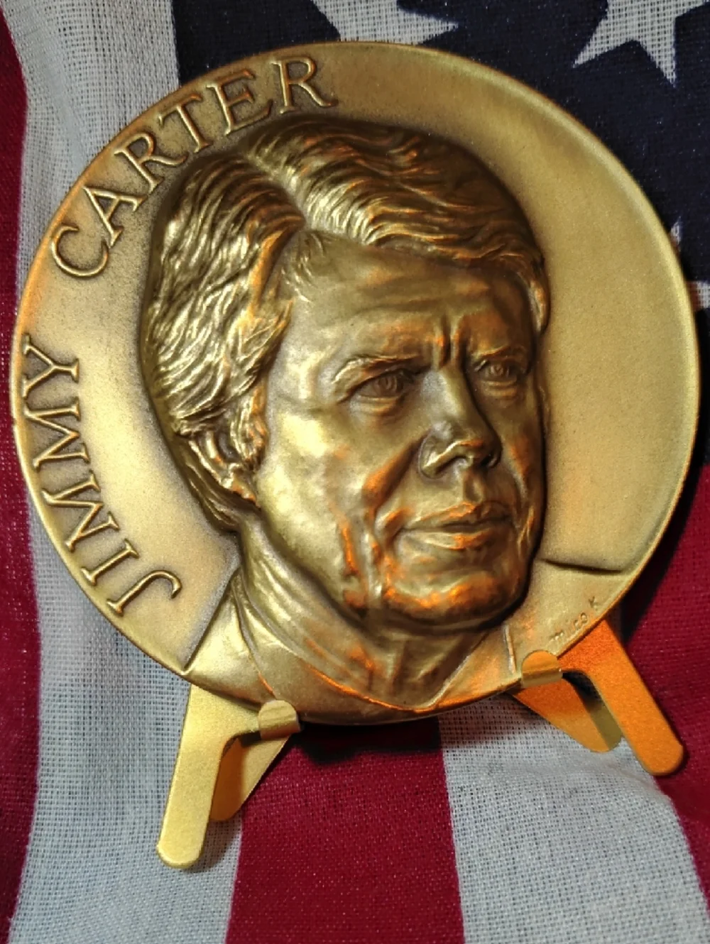 🌹PRISTINE 1977 Jimmy Carter Official Inaugural Medal – Low # Limited Edition🌹